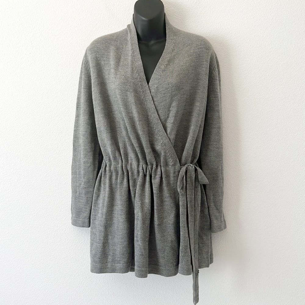 Steven Alan Shawl  Neck Wrap Sweater